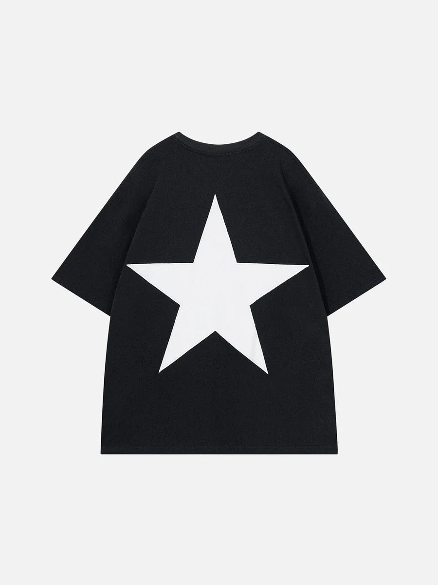 T8 Luxury Women’s Tees – Elegance Aelfric Eden Embroidery Star Tee