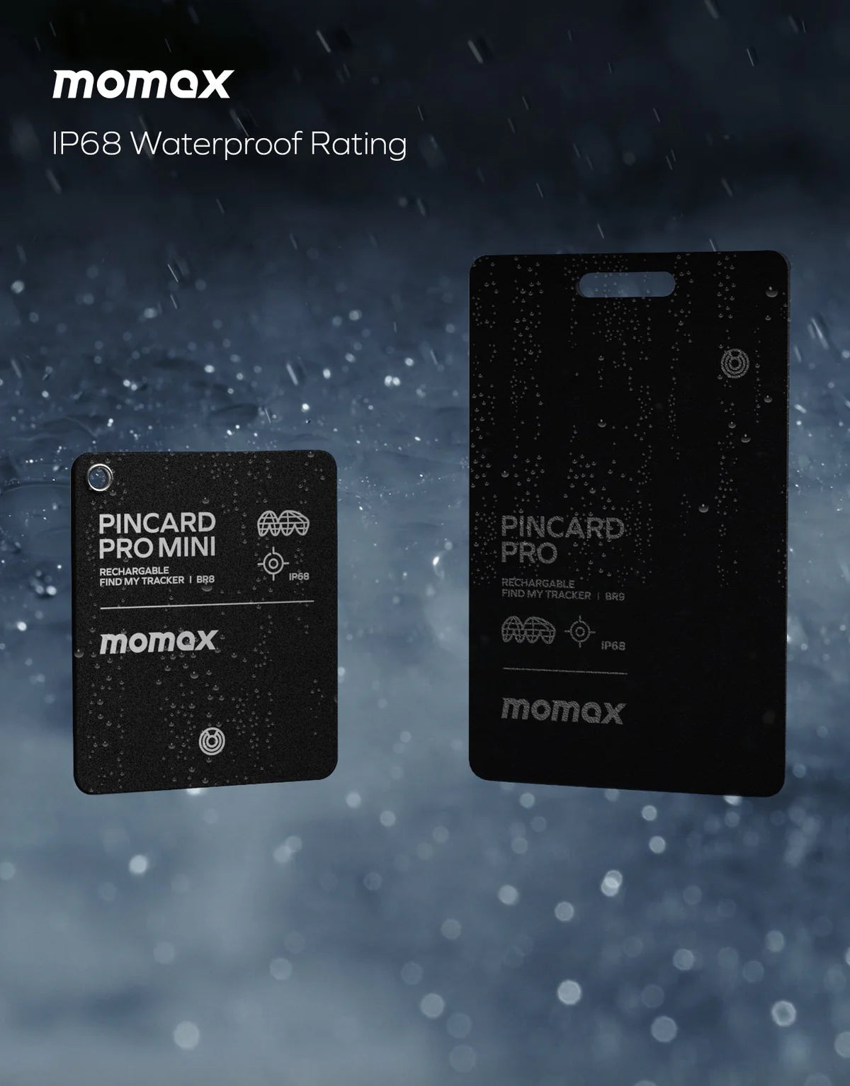 TE6 Momax PinCard Pro: Apple Find My Tracker - Long Battery | Shop Now!