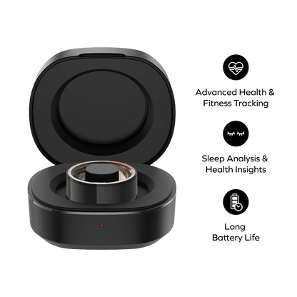 TE2 Momax Sense Active Smart Ring: Track Fitness & Sleep - Premium Design