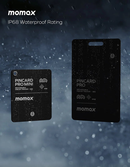 TE7 Momax PinCard Pro Mini: Apple Find My Tracker - Tiny & Powerful