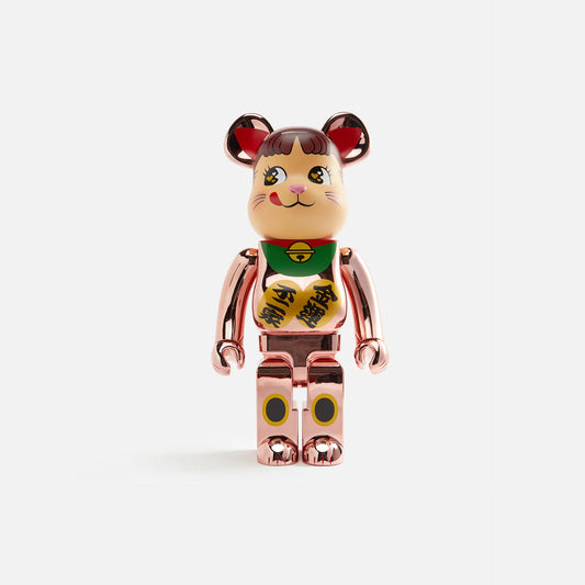 LT2 BE@RBRICK Manekineko Fortune Coin (1000%): Lucky Pink & Gold | Medicom Toy