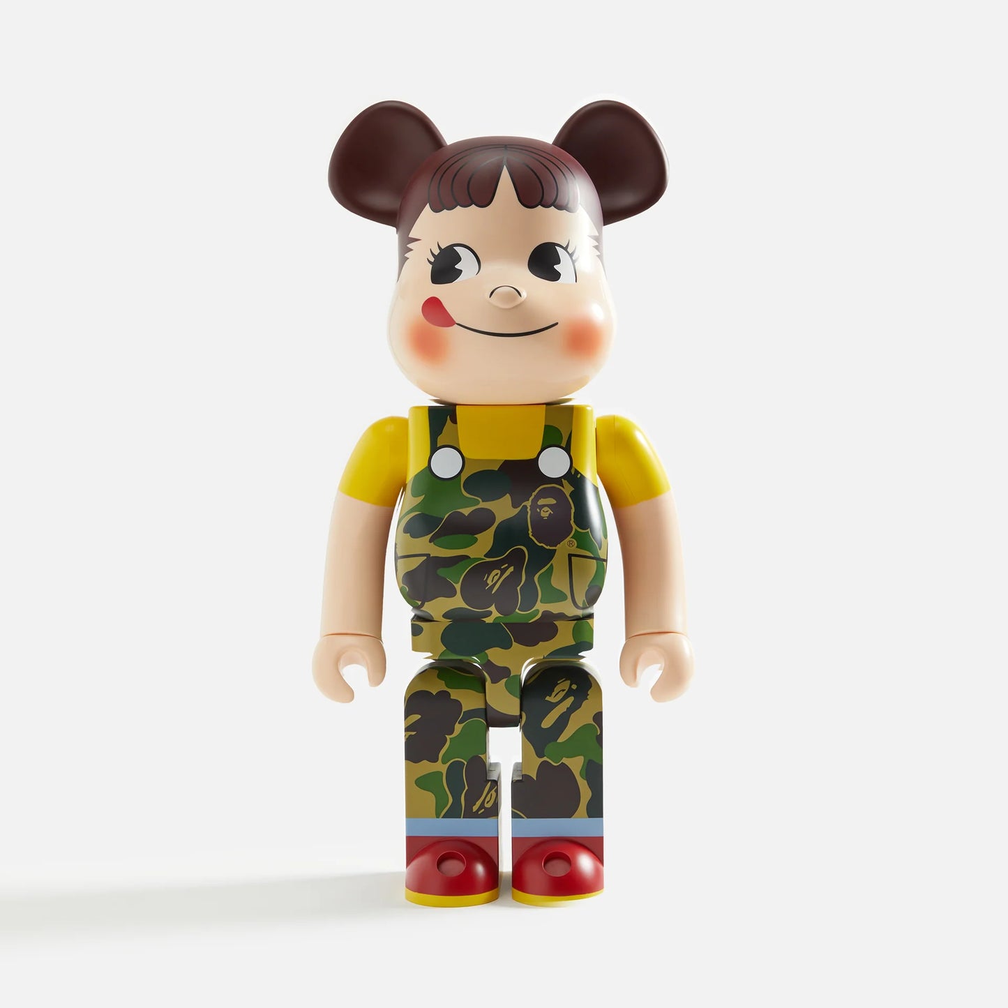 LT3 BE@RBRICK BAPE x Pekochan (1000%): Iconic Green Edition | Medicom Toy