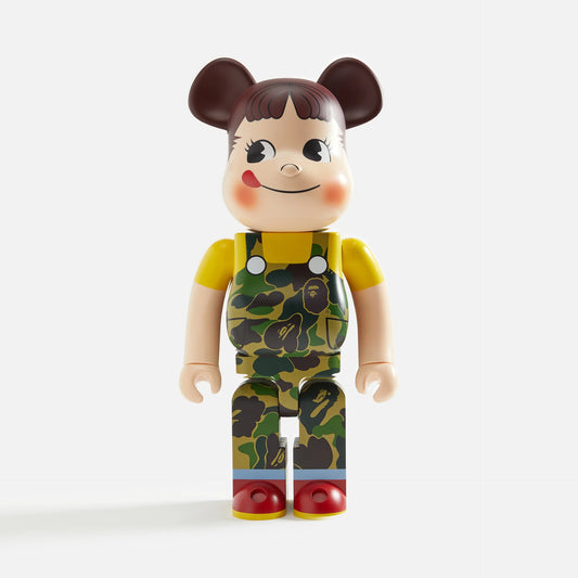 LT3 BE@RBRICK BAPE x Pekochan (1000%): Iconic Green Edition | Medicom Toy