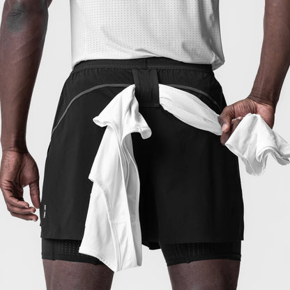 MSh13 Versatile Men’s shorts-Stylish Aerotex™ 4" High Split Liner Short