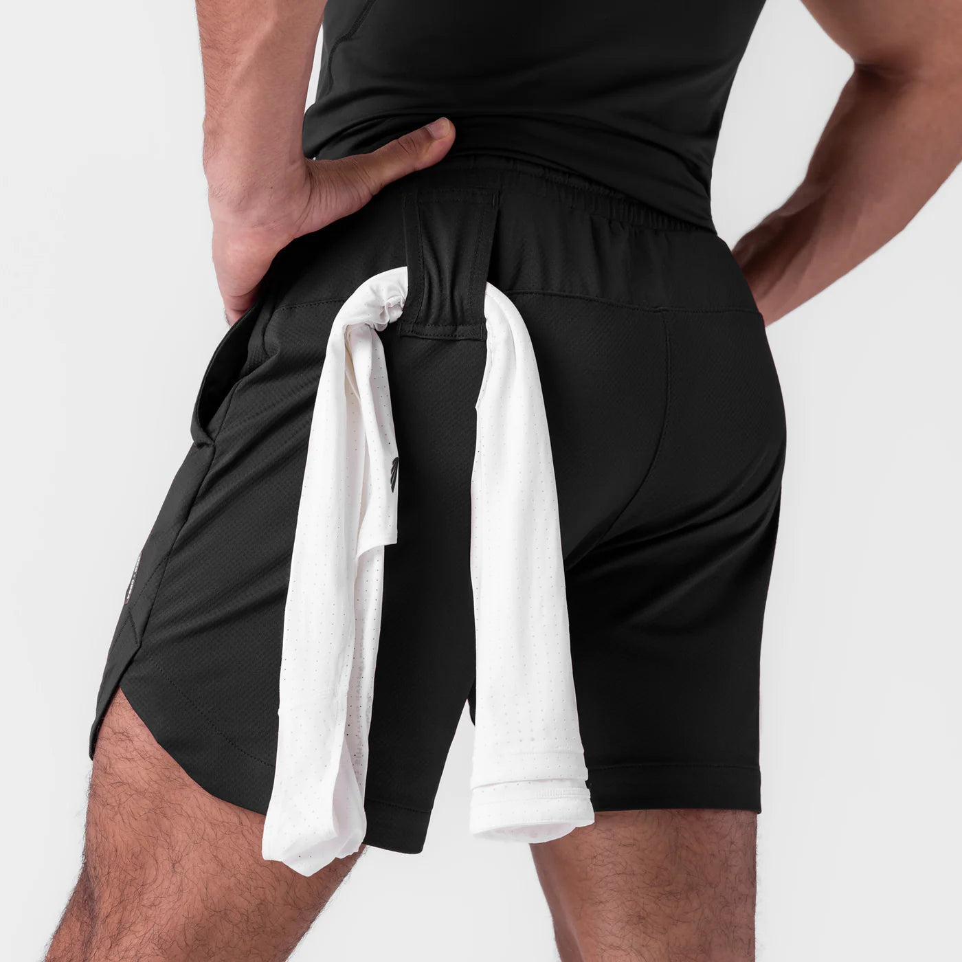 MSh12 Versatile Men’s shorts-Stylish AeroSilver® 7" Linerless Short