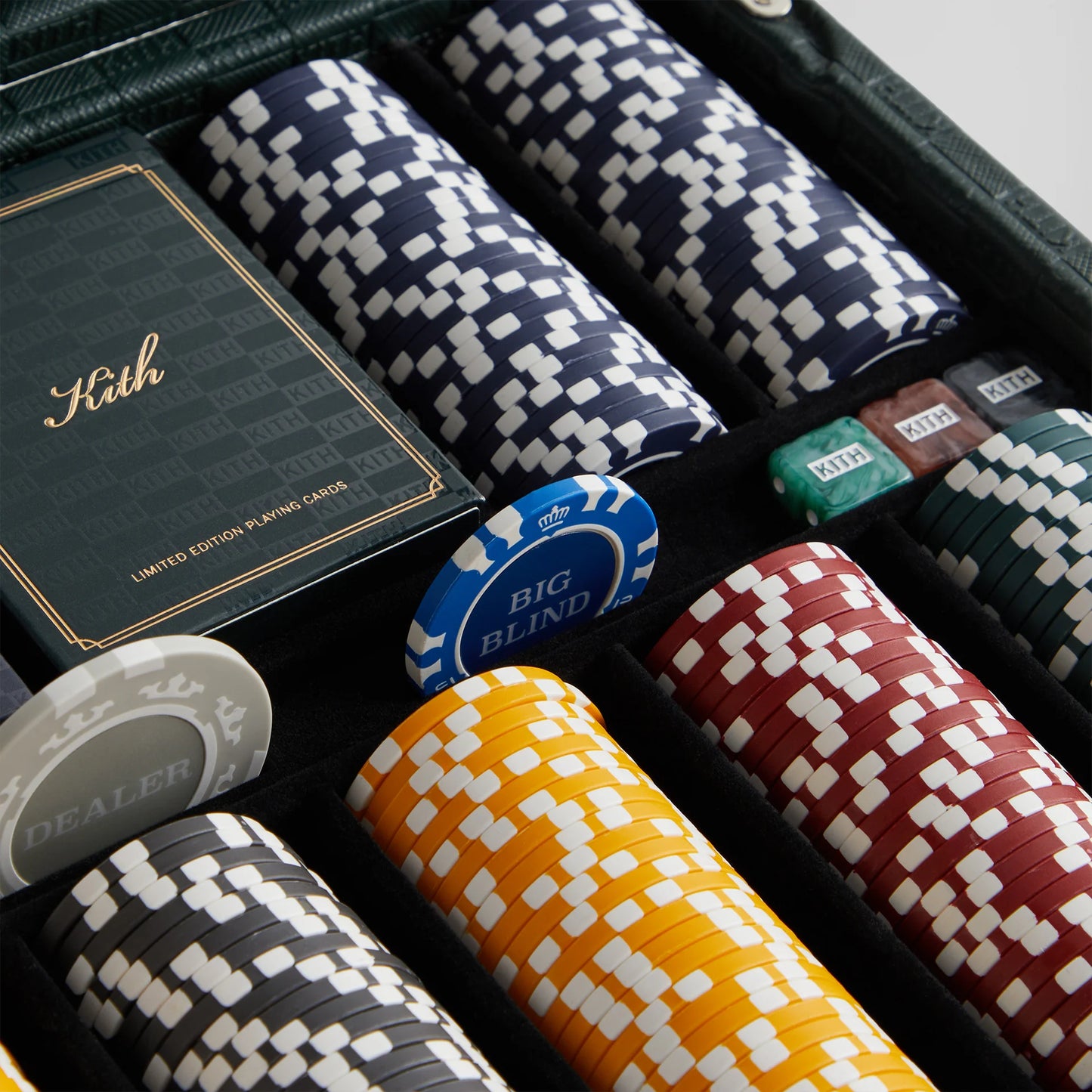 G7 Kith Saffiano Leather Poker Set: Luxury Edition - Perfect Gift