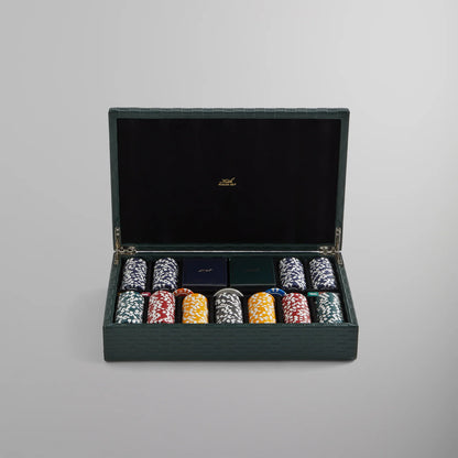 G7 Kith Saffiano Leather Poker Set: Luxury Edition - Perfect Gift