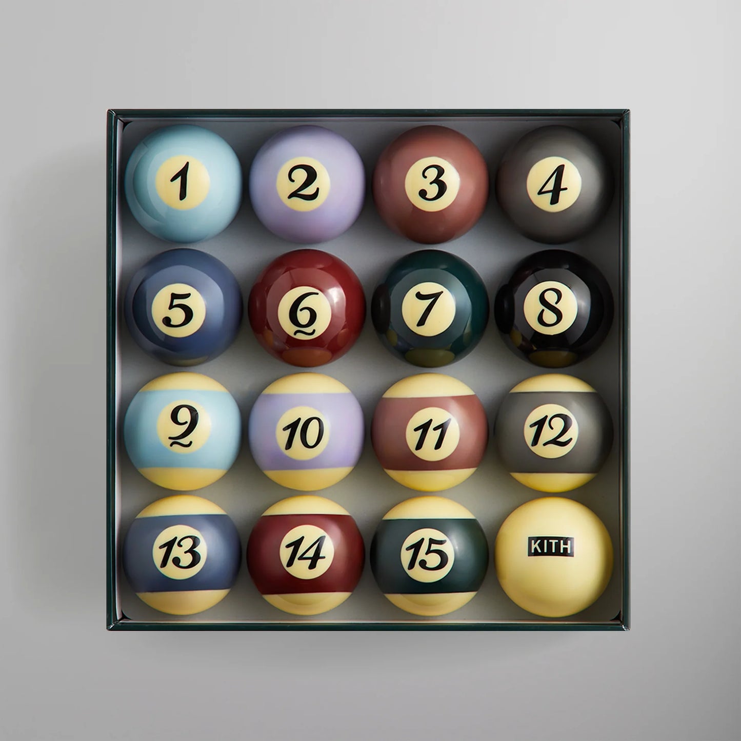 G2 Kith Palette Billiards Ball Set: Luxury Pool Balls | Limited Edition