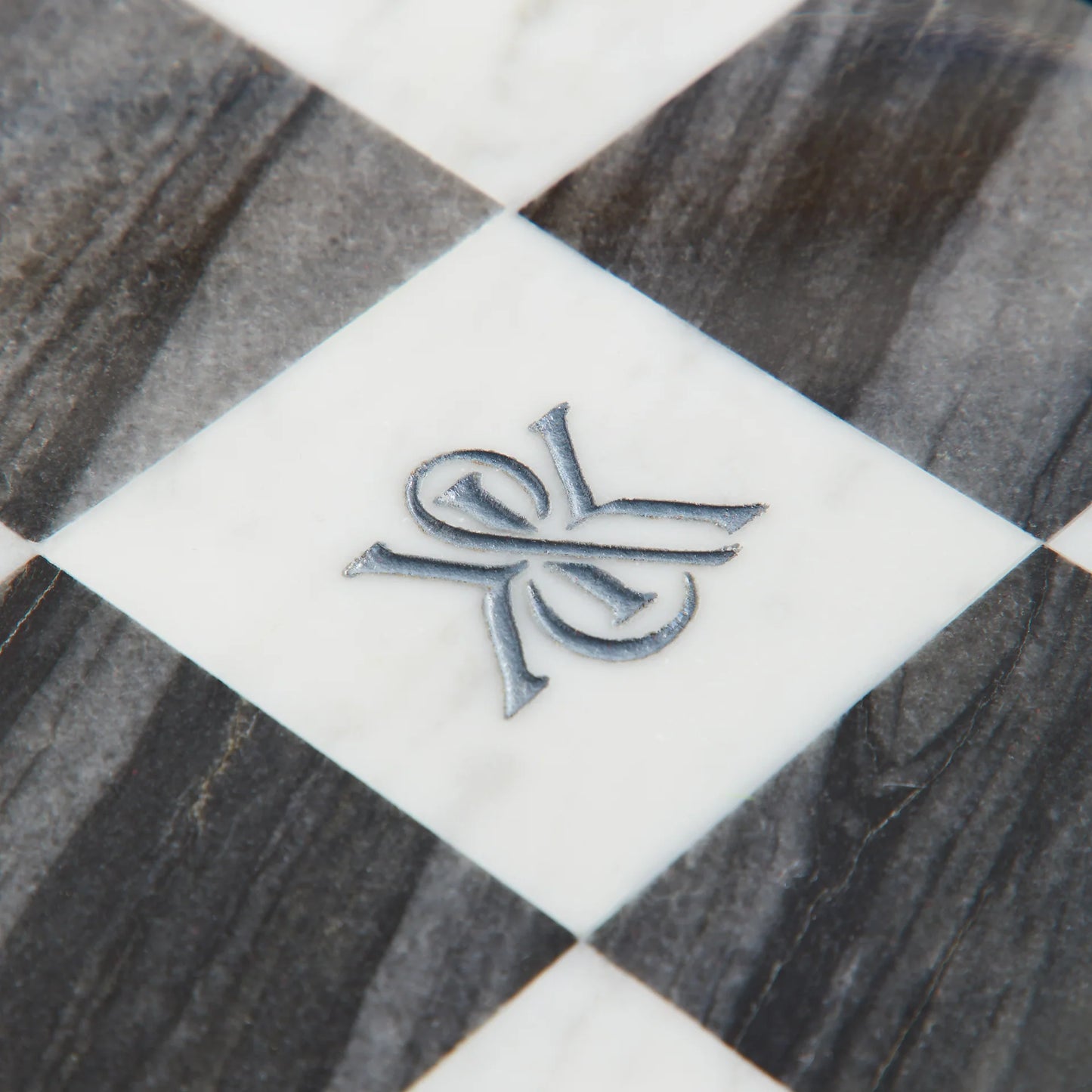 G6 Kith Marble Tic Tac Toe: Luxury Game - Elegant Decor