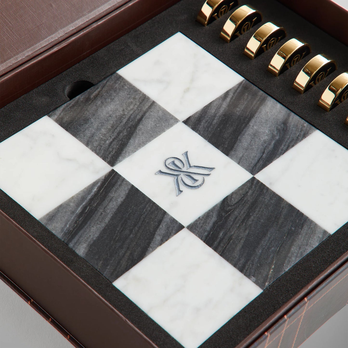 G6 Kith Marble Tic Tac Toe: Luxury Game - Elegant Decor