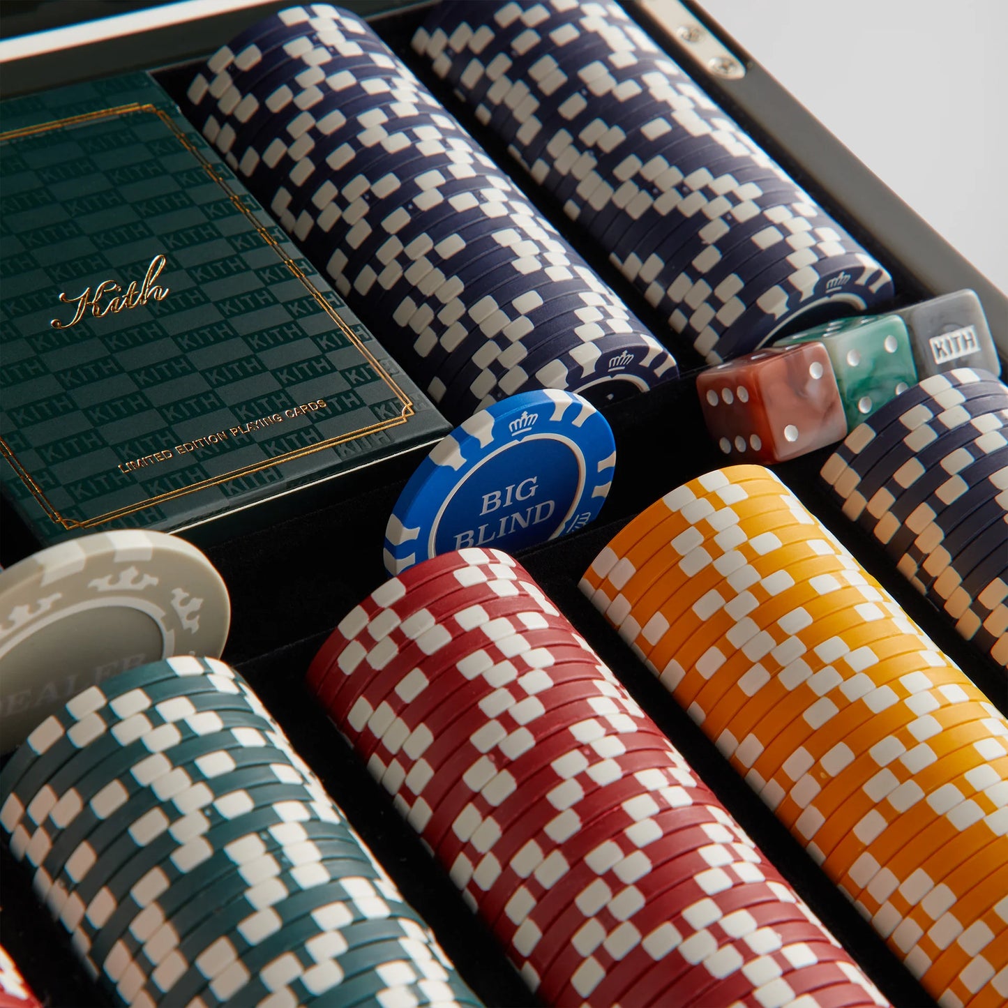 G3 Kith Monogram Lacquer Poker Set: Luxury Poker Night Essentials