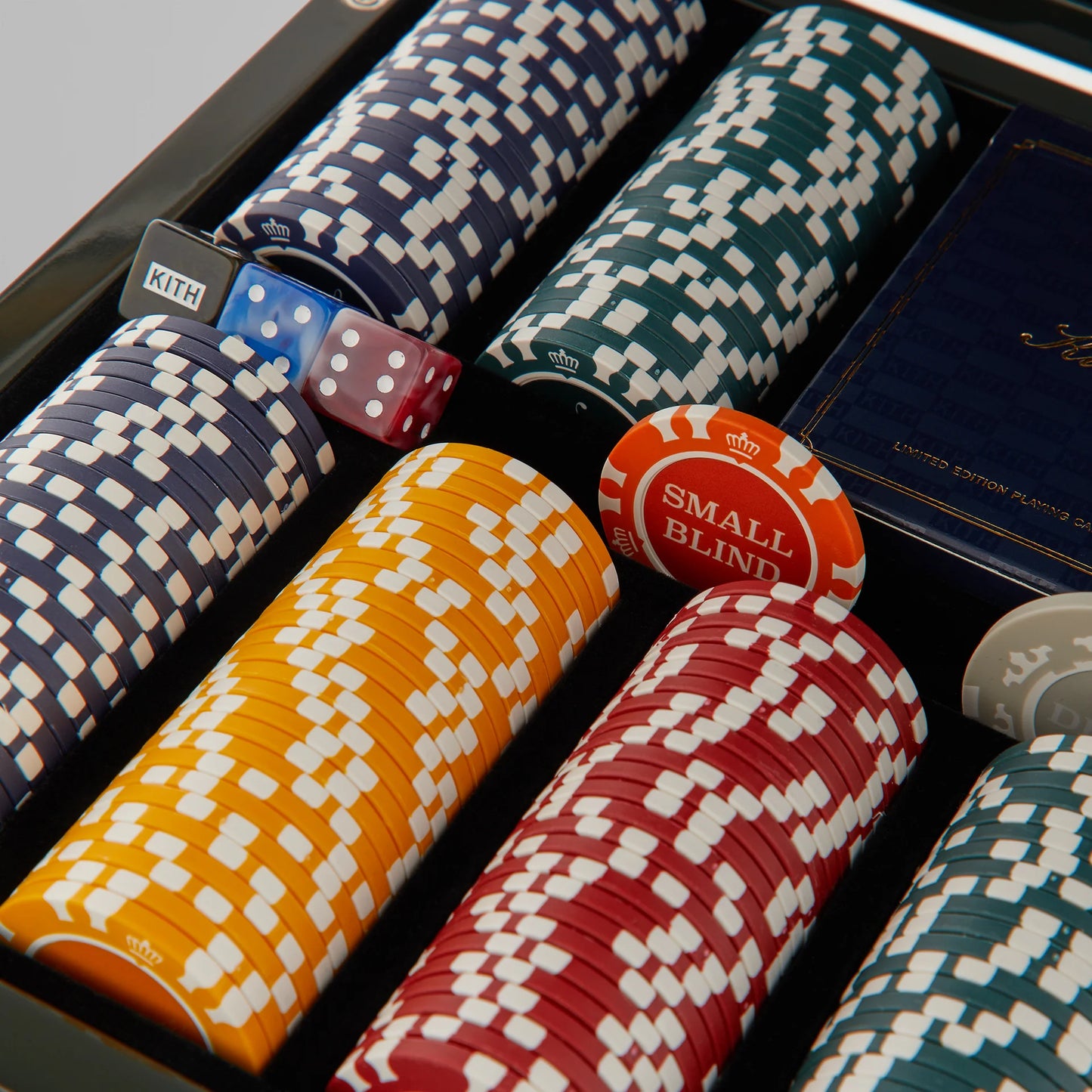 G3 Kith Monogram Lacquer Poker Set: Luxury Poker Night Essentials